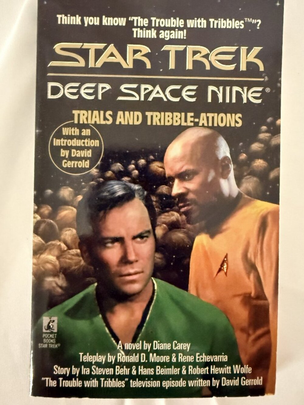 Star Trek Deep Space Nine-Trial and tribble-ations - First Edition 1996 VINTAGE